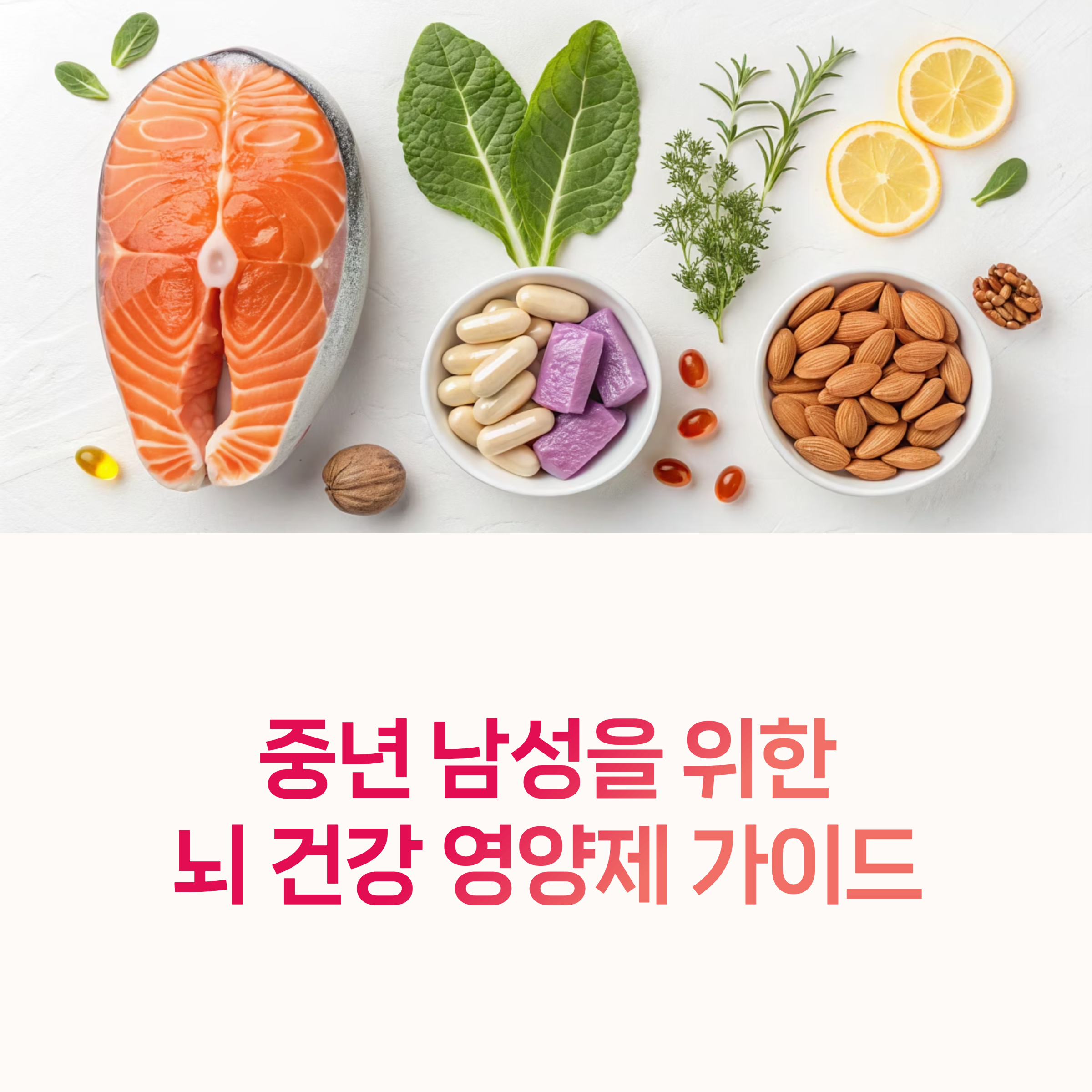 중년영양, 뇌건강,