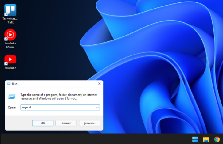 레지스트리-편집기-열기