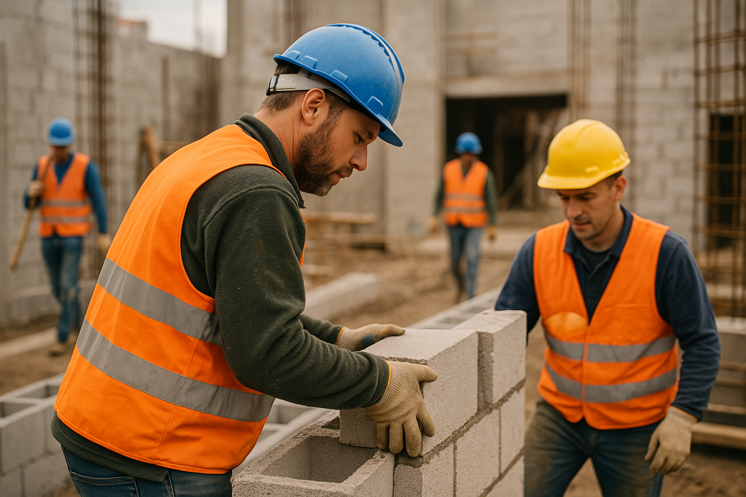 일용직 근로 현장