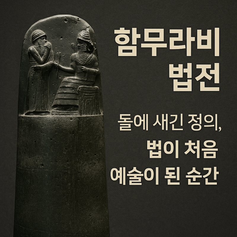 함무라비 법전 이미지