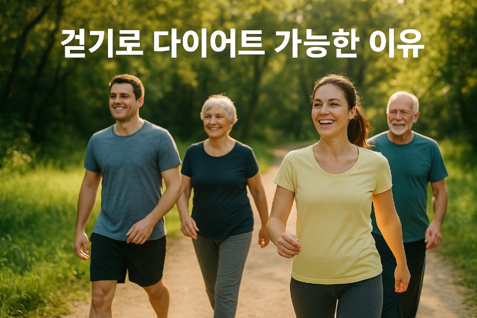 걷기로 다이어트 가능한 이유 관련 사진