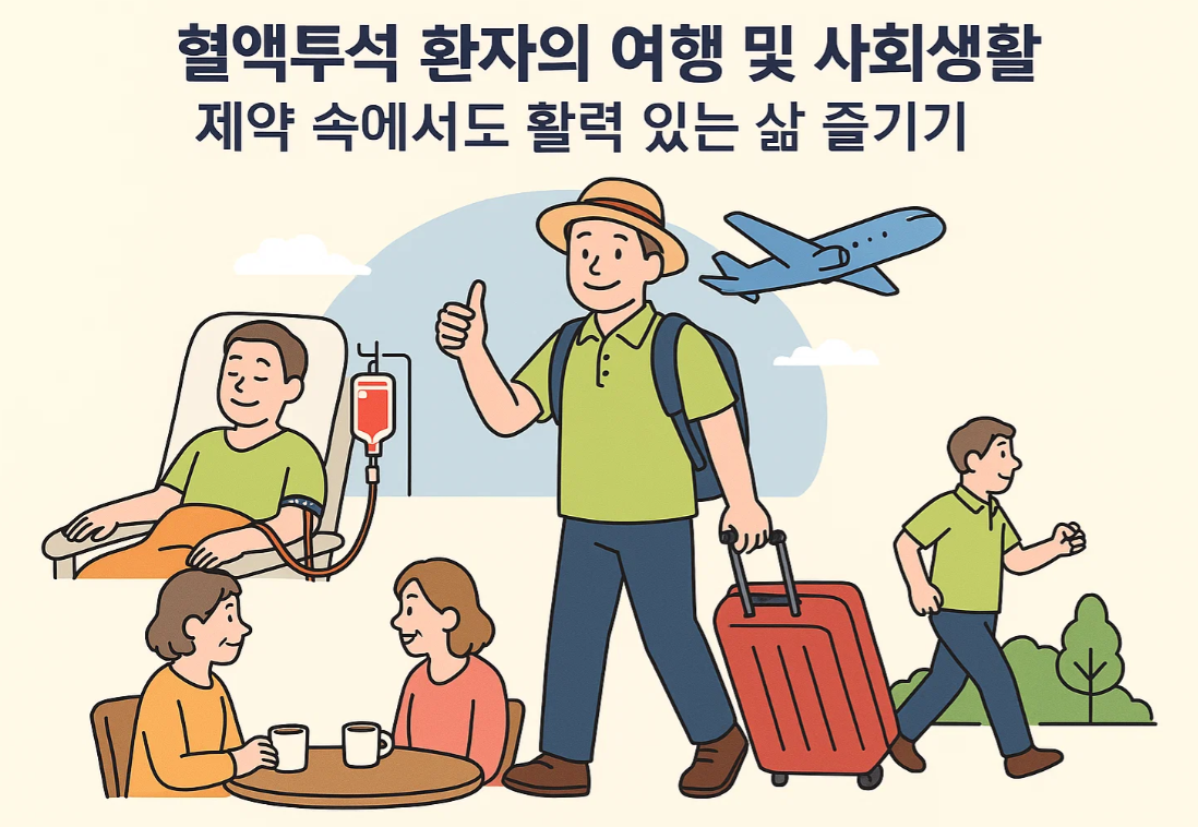 혈액투석 환자의 여행 및 사회생활: 제약 속에서도 활력 있는 삶 즐기기