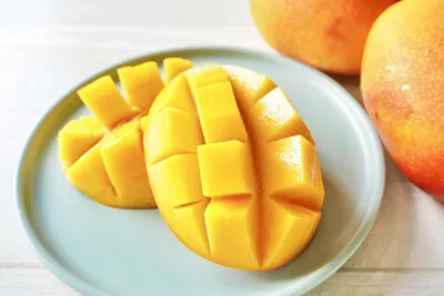 망고 자르는 법 완성