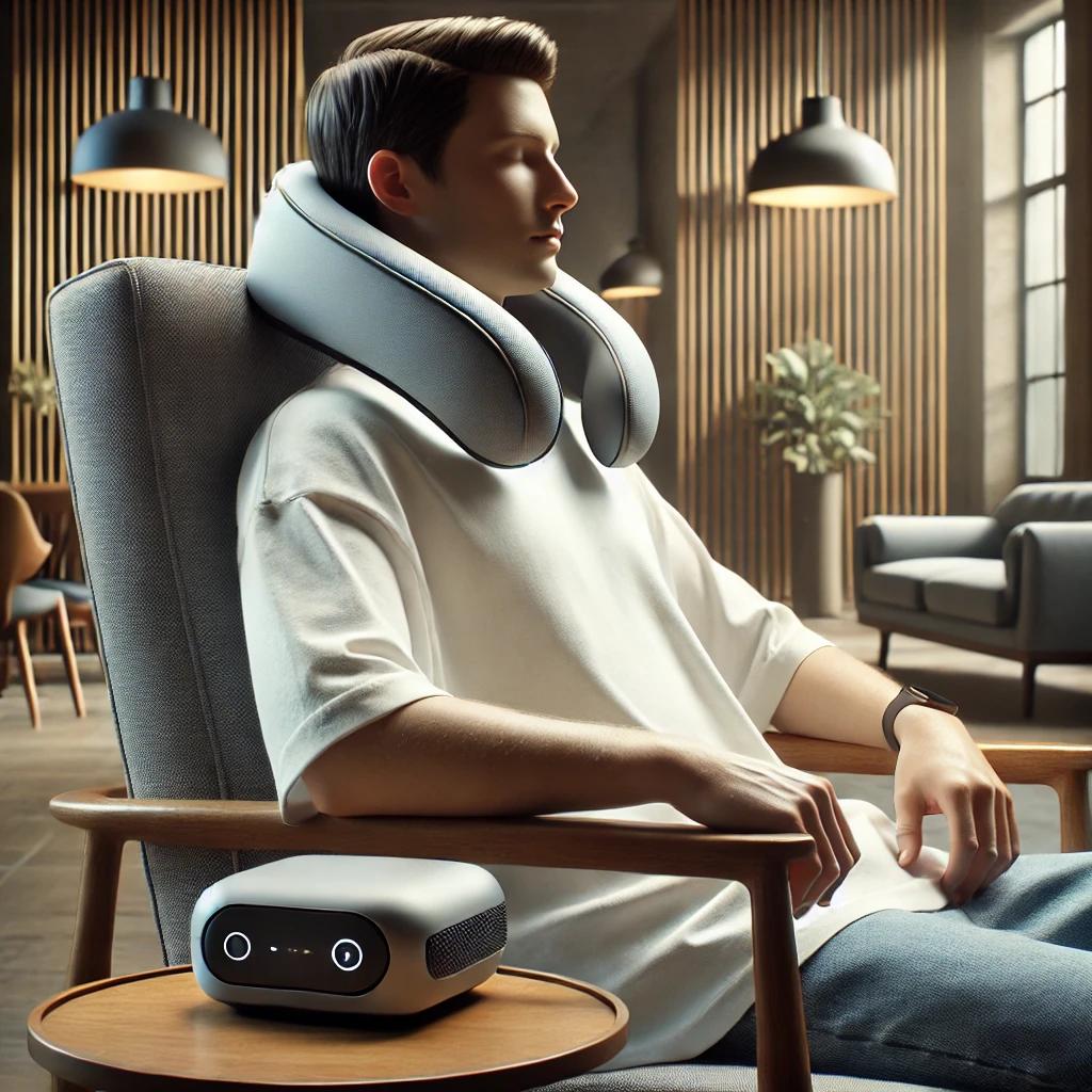 에브리빙무선 목 어깨 마사지기