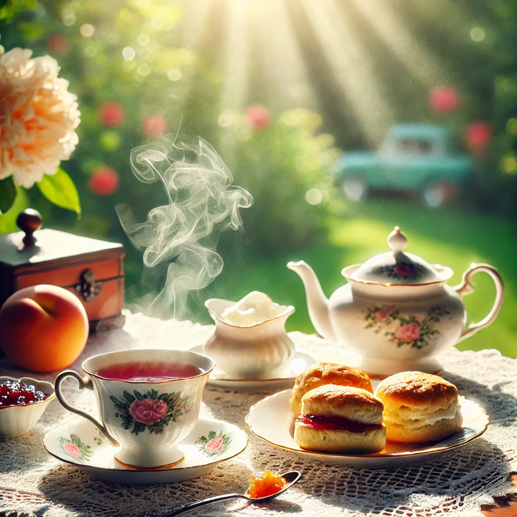 홍차와 스콘