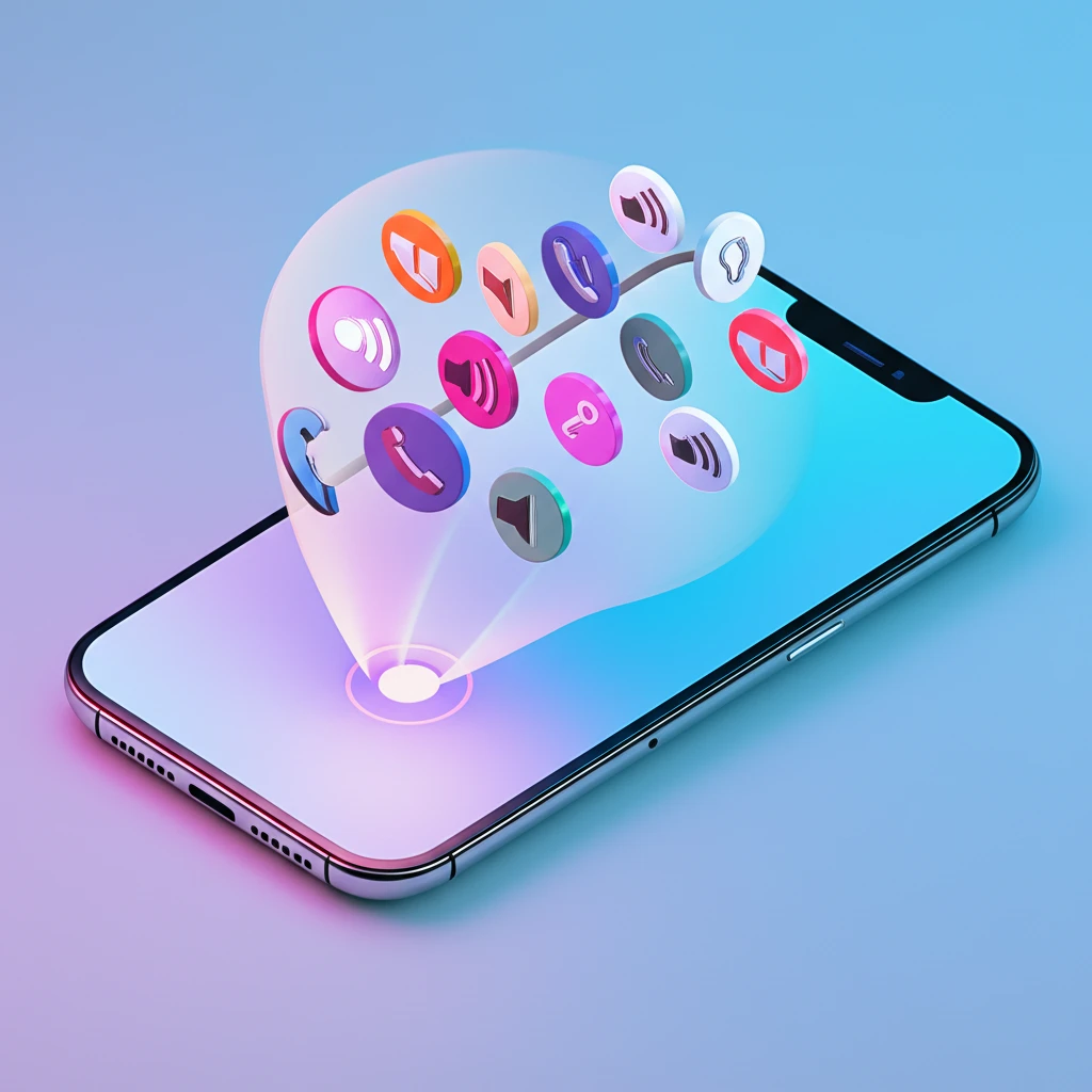 아이폰 광고 전화 스트레스 해소 특정..