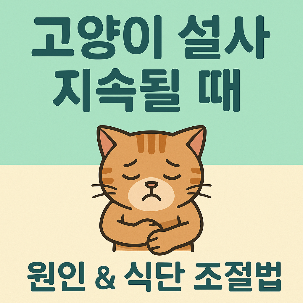 고양이 설사 원인 (1)
