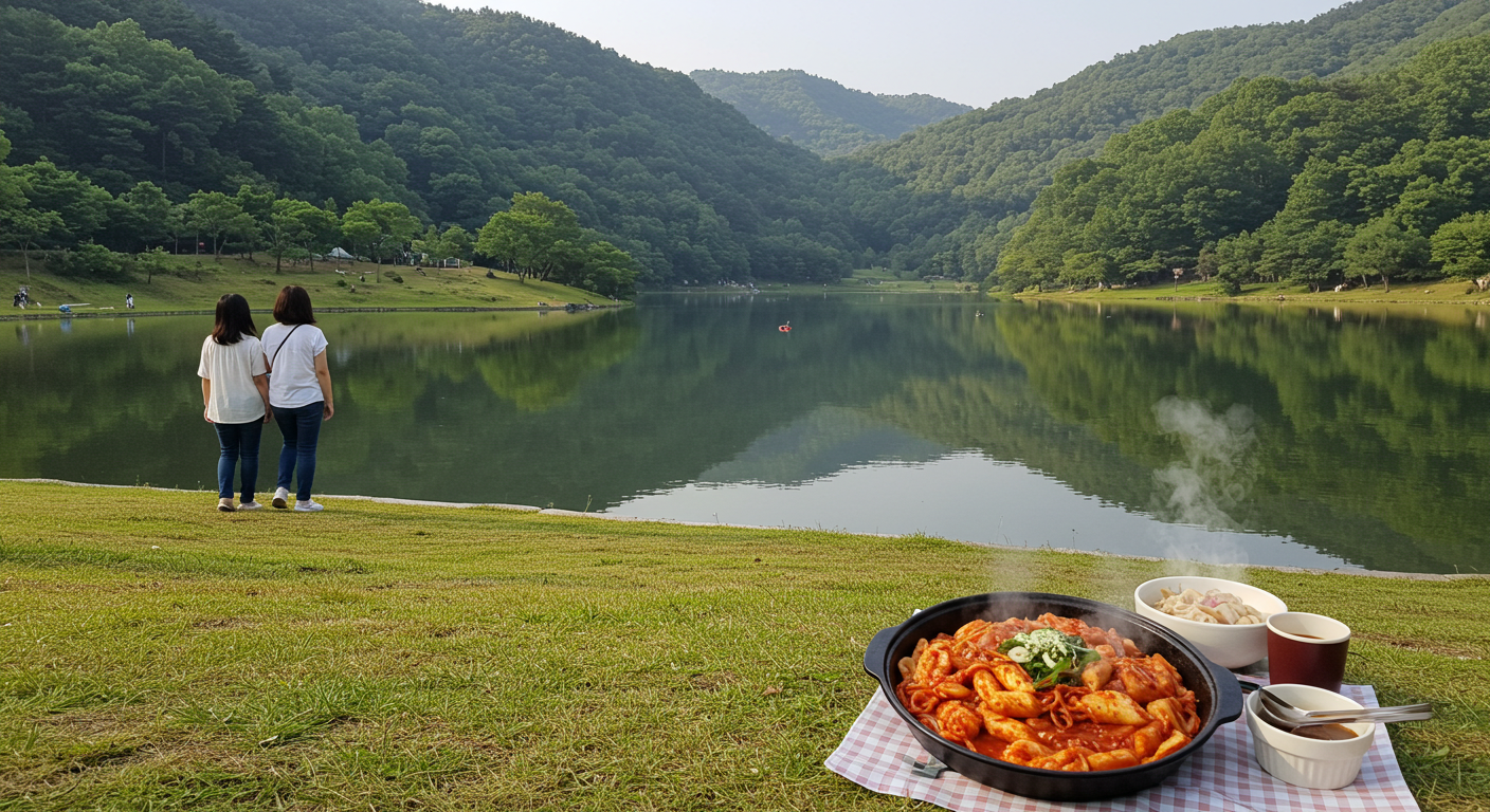 춘천 의암호와 닭갈비, 막국수