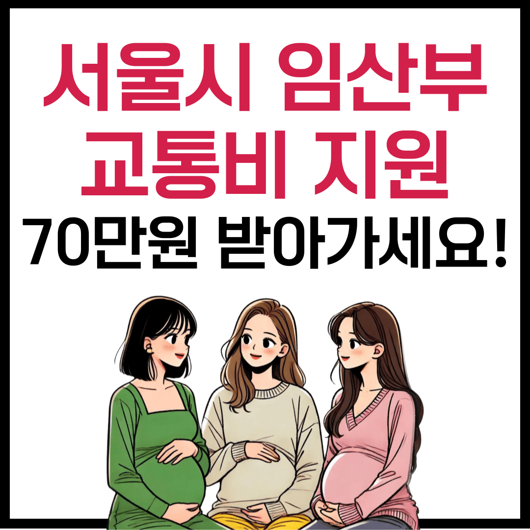 서울시 임산부 교통비 지원 신청방법 신청기한