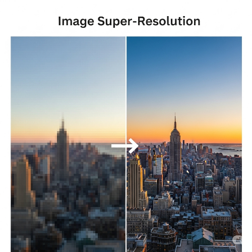 Image Super-Resolution: 현실적 이미지 고해상도 변환