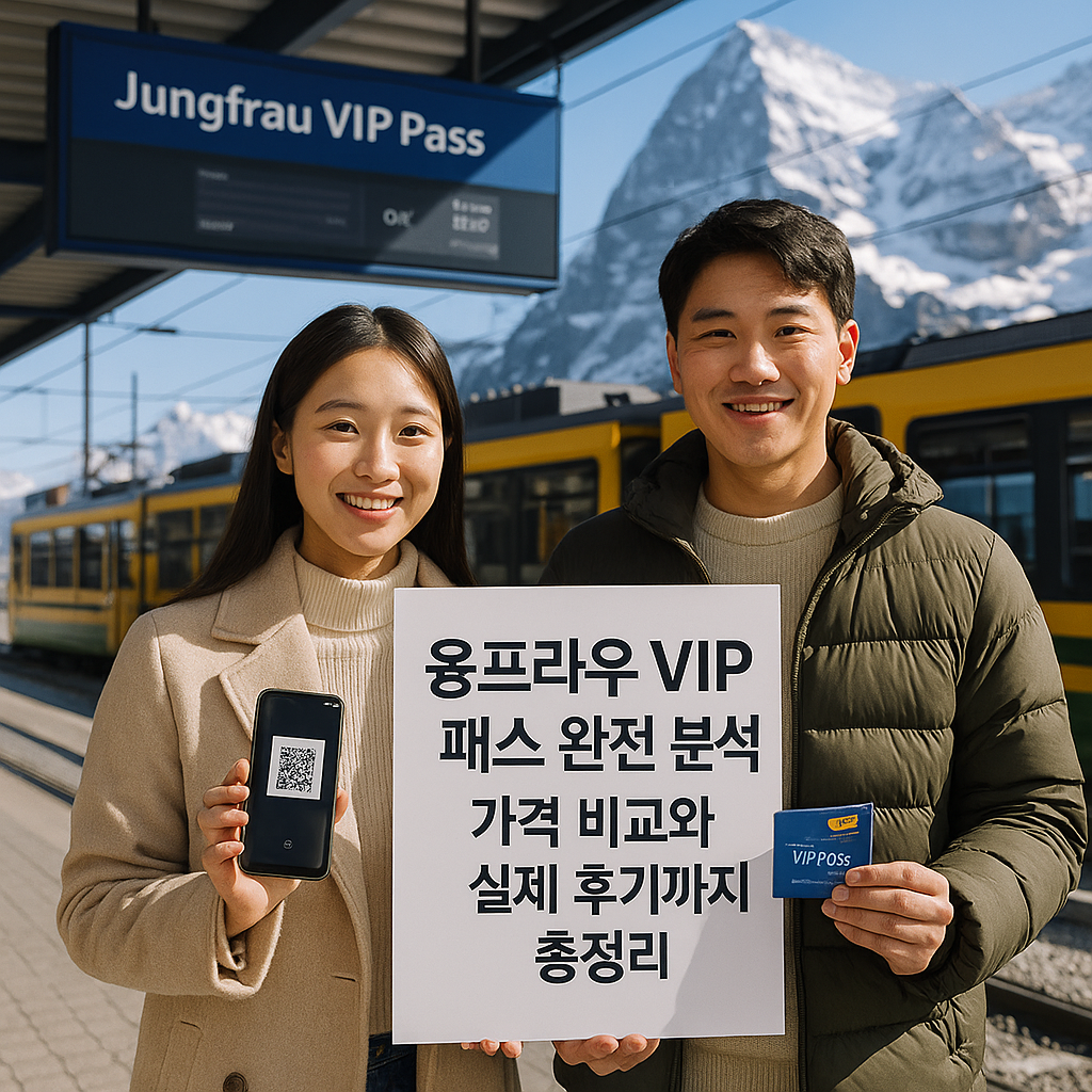 융프라우 VIP 패스 완전 분석 가격 비교와 실제 후기까지 총정리