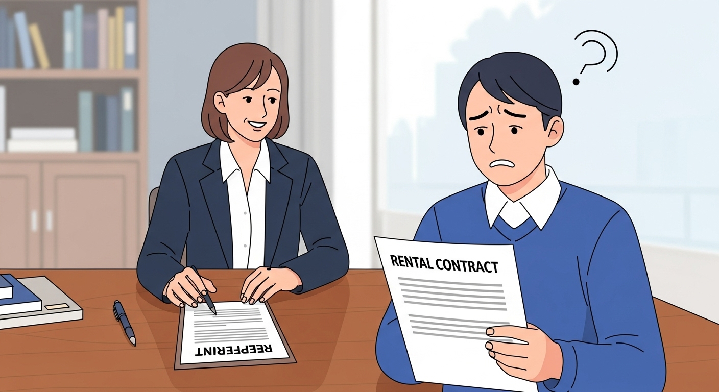 중개수수료, 중도퇴실해도 다시 내야 하나요?