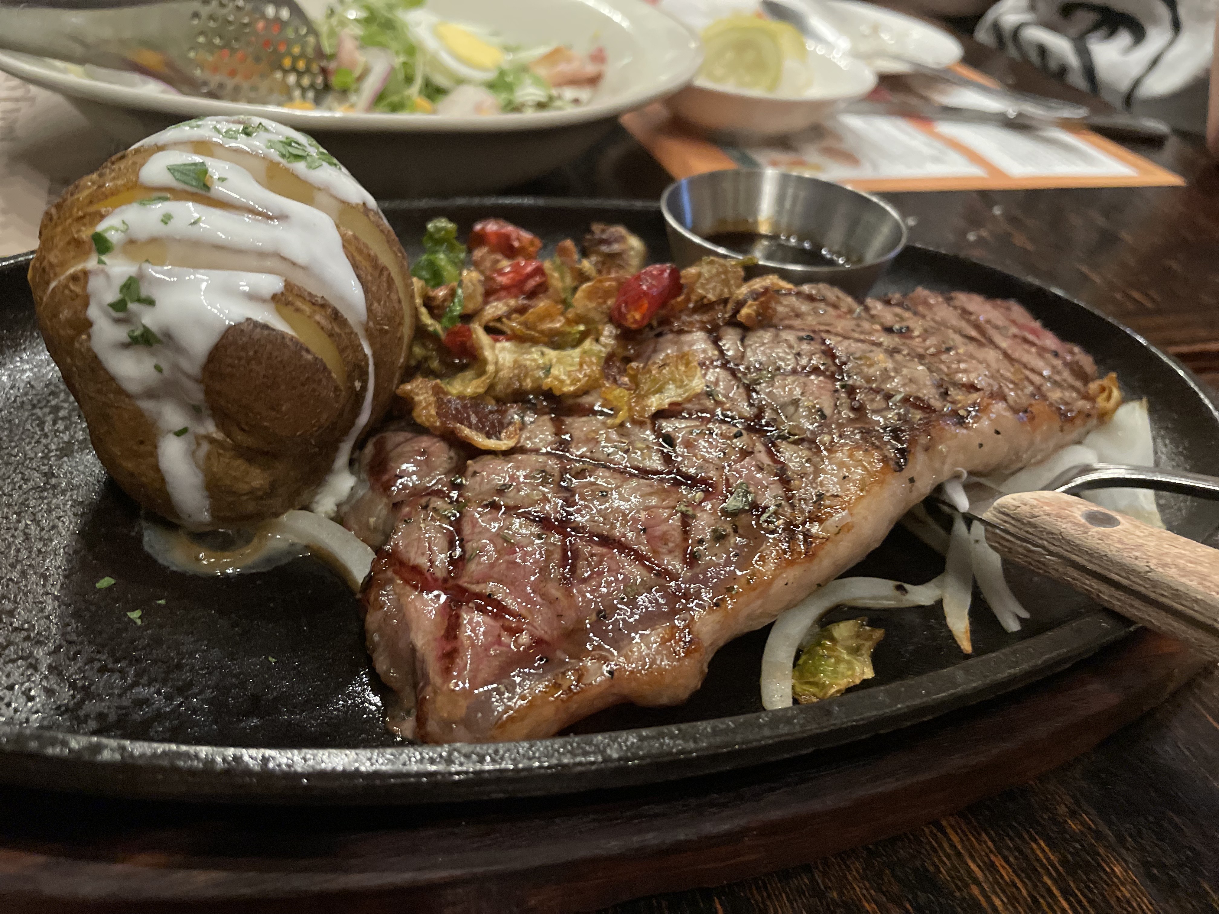 매드포갈릭 스테이크