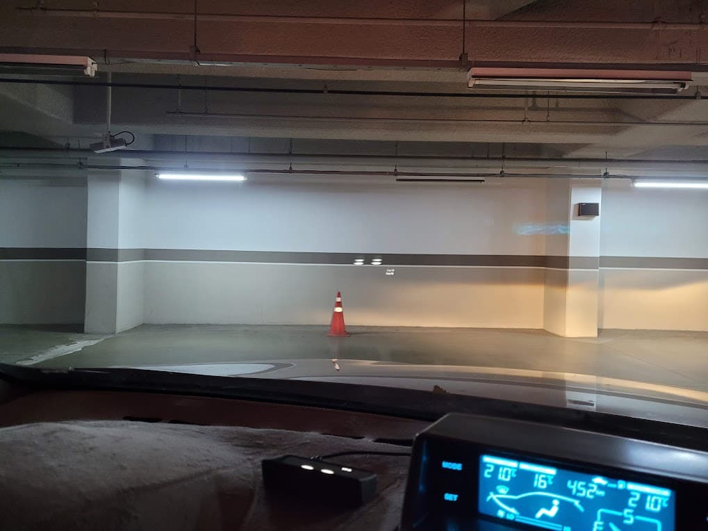 지하에서 시동건 후 M2 HUD