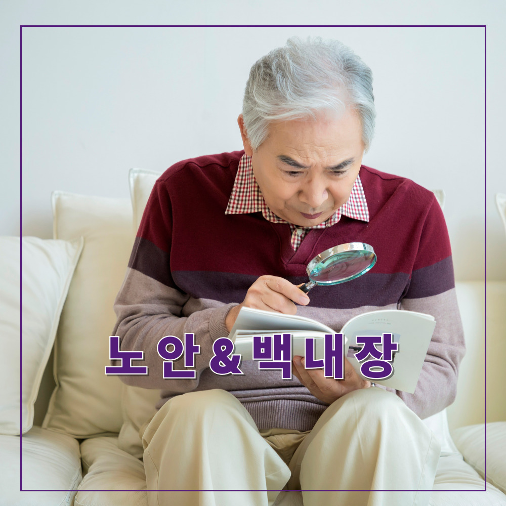 노안&amp; 백내장
