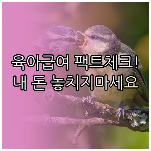 2024년 육아기 근로시간 단축 급여..