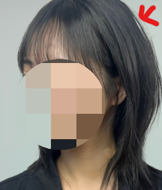 중단발 허쉬 레이어드컷