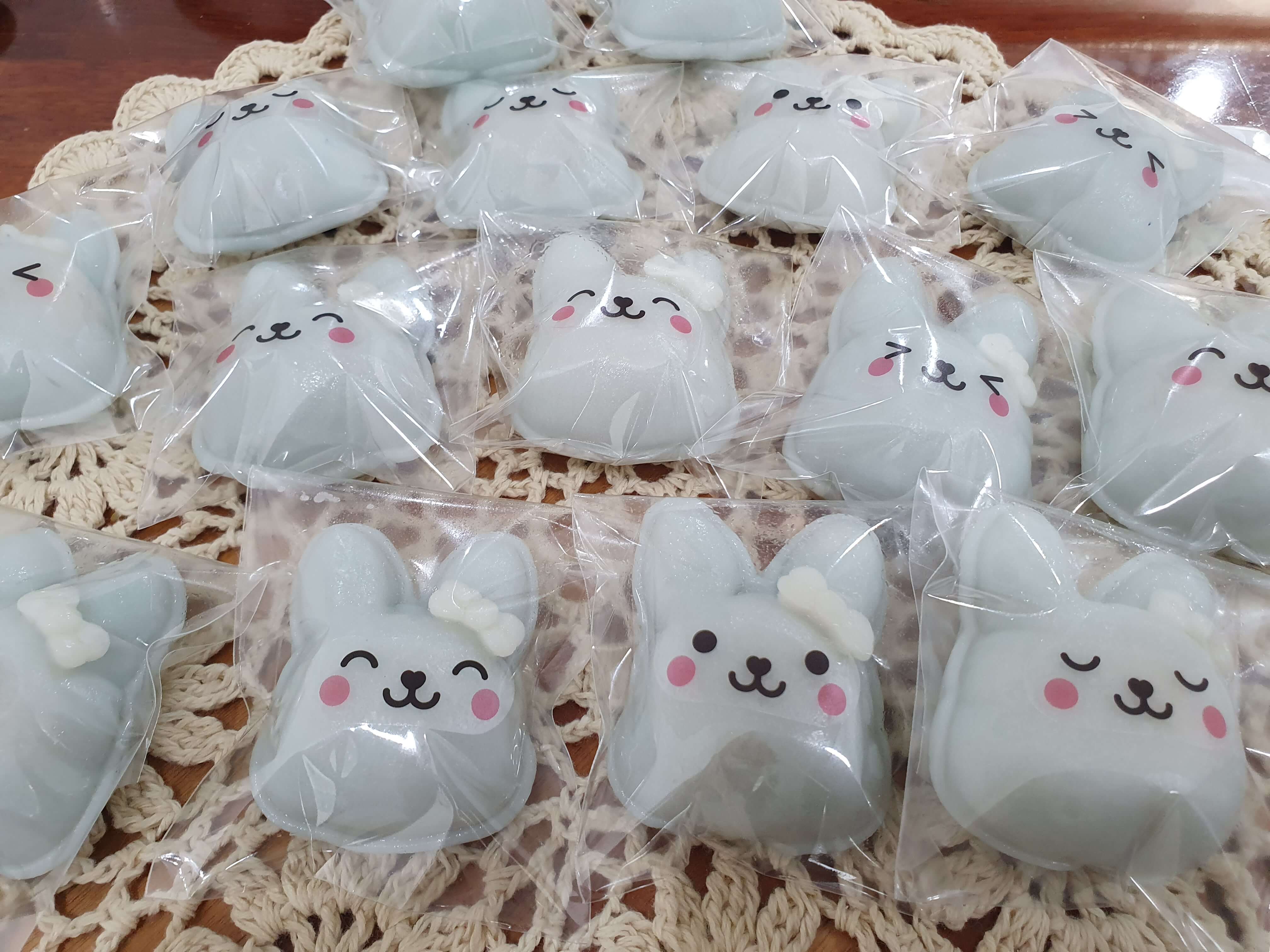 송편맛의 바람떡