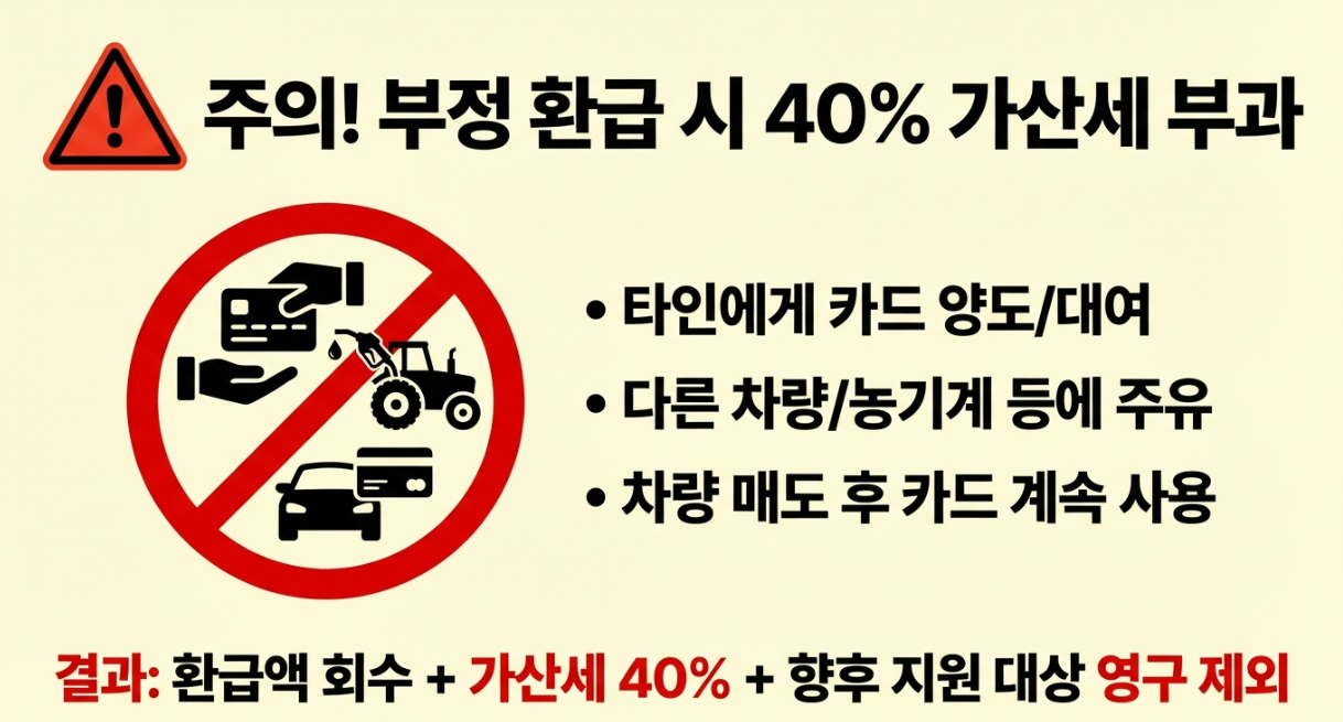 부정 환급 시 불이익 (가산세 주의!) 포스터 이미지