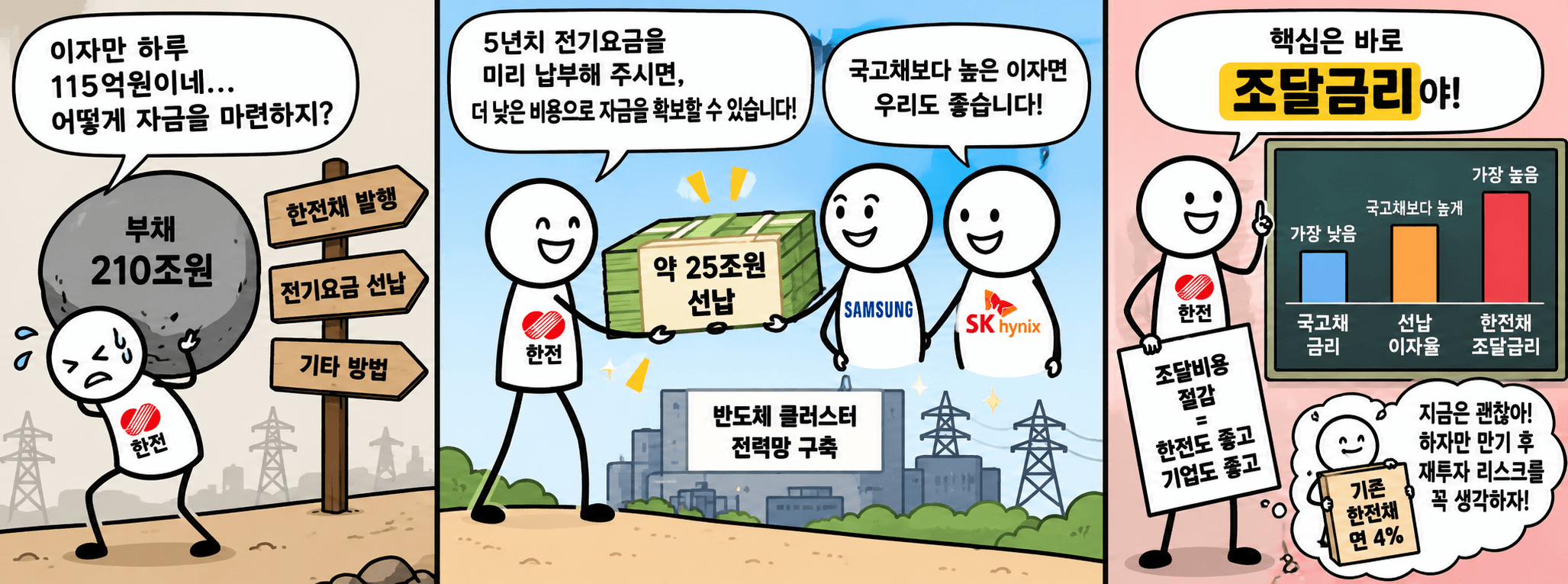 한국전력 조달금리