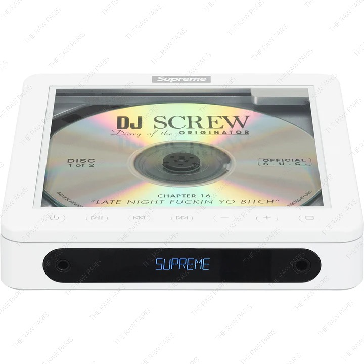 슈프림 26ss 8주차 드롭 가장 눈에 띄는 아이템은 fiio DM13 Cd player