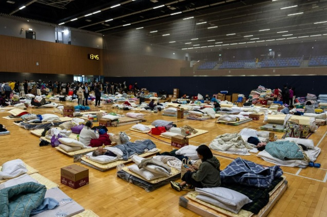 홍콩 아파트 화재 피해현황