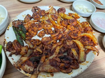 오징어불고기 돼지불고기