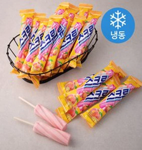 롯데제과 스크류바 피치 (냉동)&#44; 75ml&#44; 40개