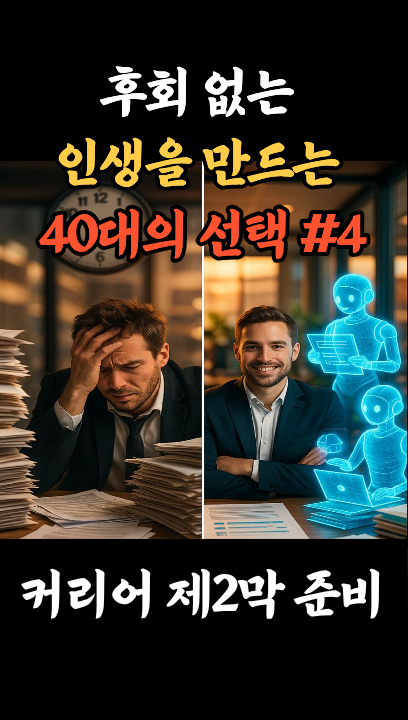 [40대 인생 후회 제로 #4] 커리어 제2막 : 코시팅(KST)