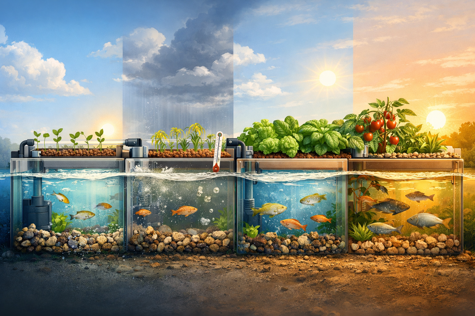 아쿠아포닉스는 언제부터 안정되기 시작할까