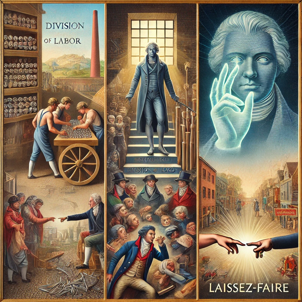 국부론, 아담 스미스와 연관된 이미지.