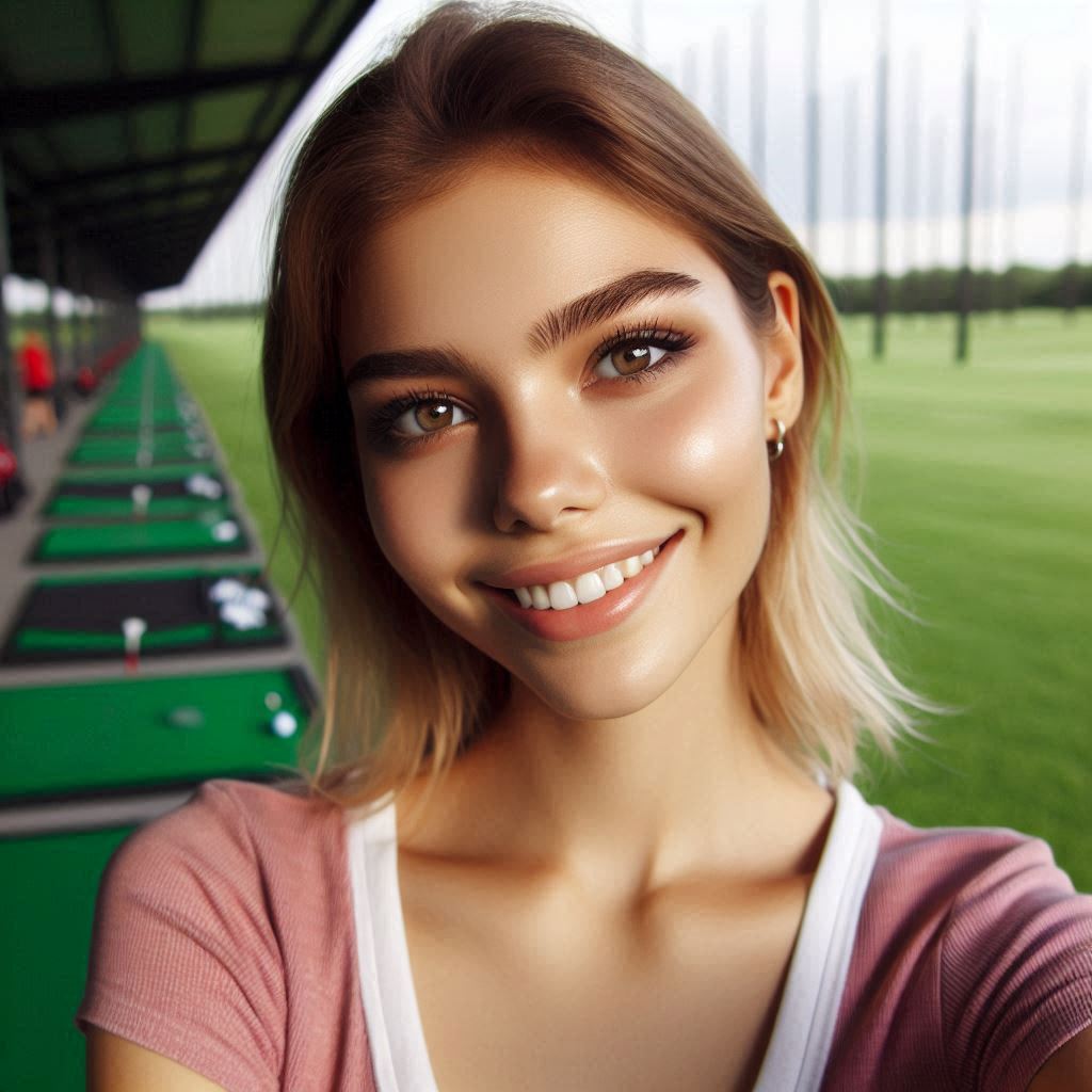 실외골프연습장 배경