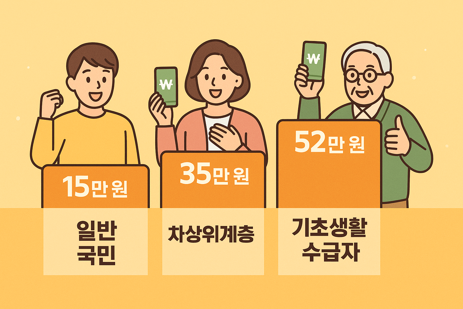 전국민 소비쿠폰 지원대상
