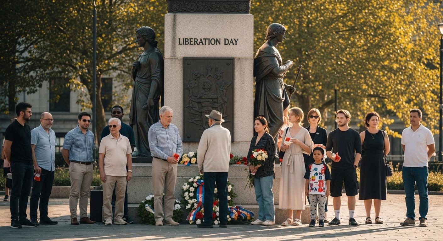 광복절 공휴일 안내문