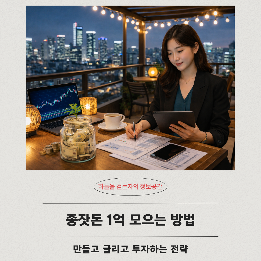 종잣돈 1억 모으는 방법 만들고 굴리고 투자하는 전략