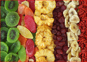 말린 과일의 매력과 영양소