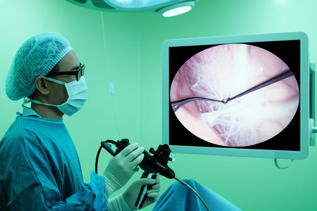 자궁내 유착 확진을 위한 골든 스탠다..