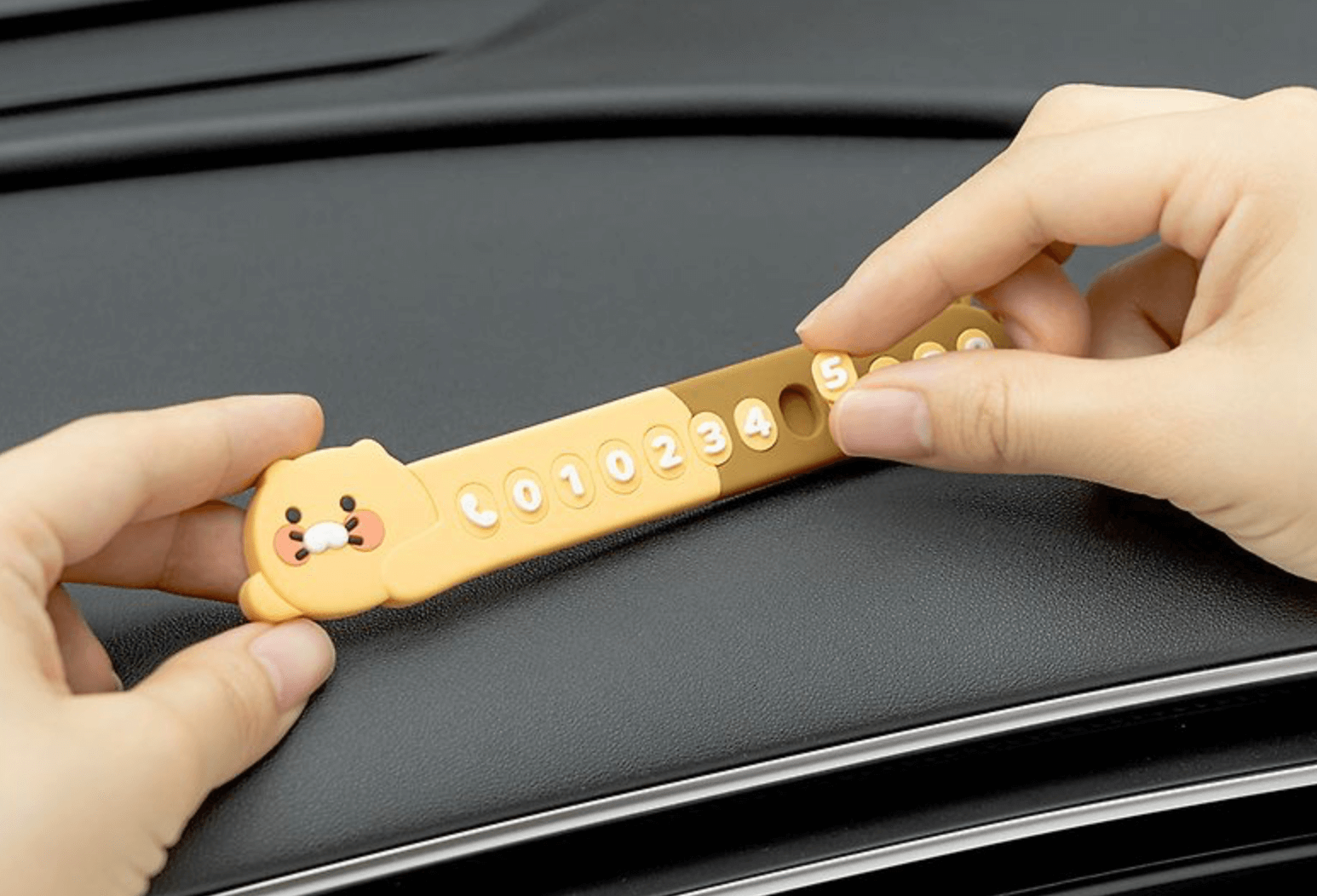 카카오프렌즈 번호판