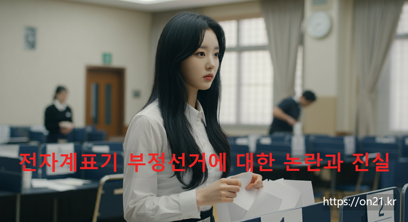 전자계표기 부정선거에 대한 논란과 진실