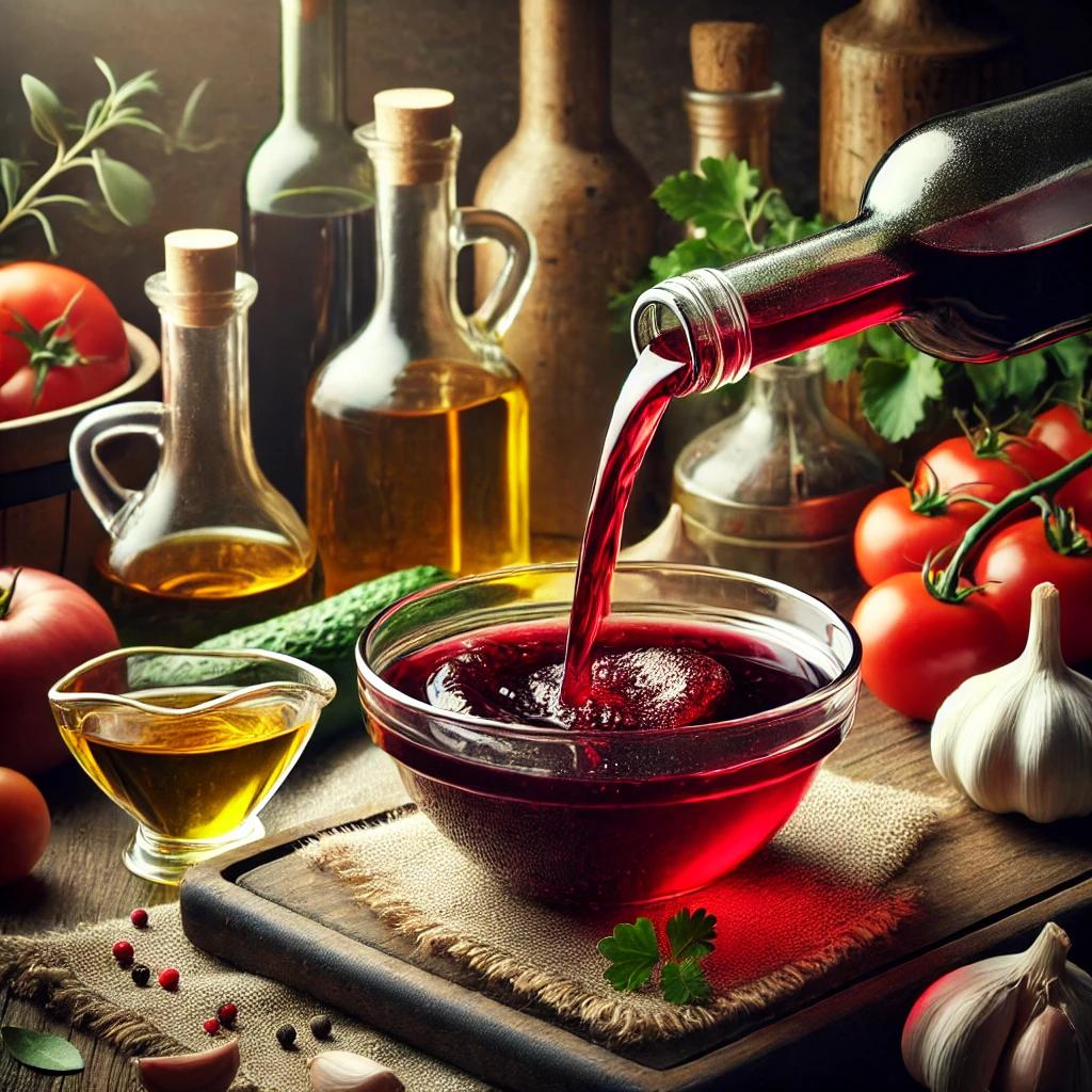 레드와인 식초 요리