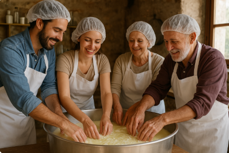 치즈 만들기 체험 관련 이미지