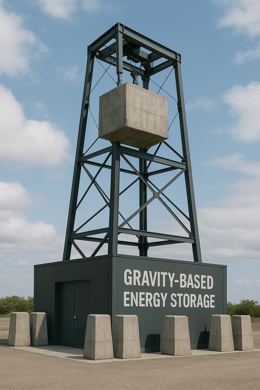 중력 기반 에너지 저장 기술