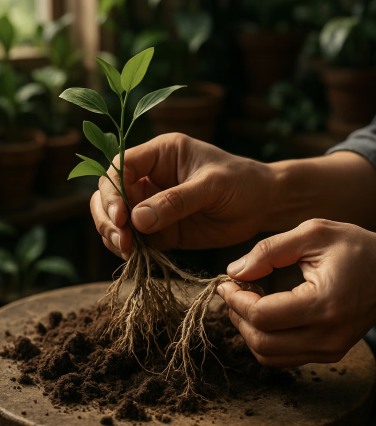 번식의 즐거움, '포기나누기'와 씨앗