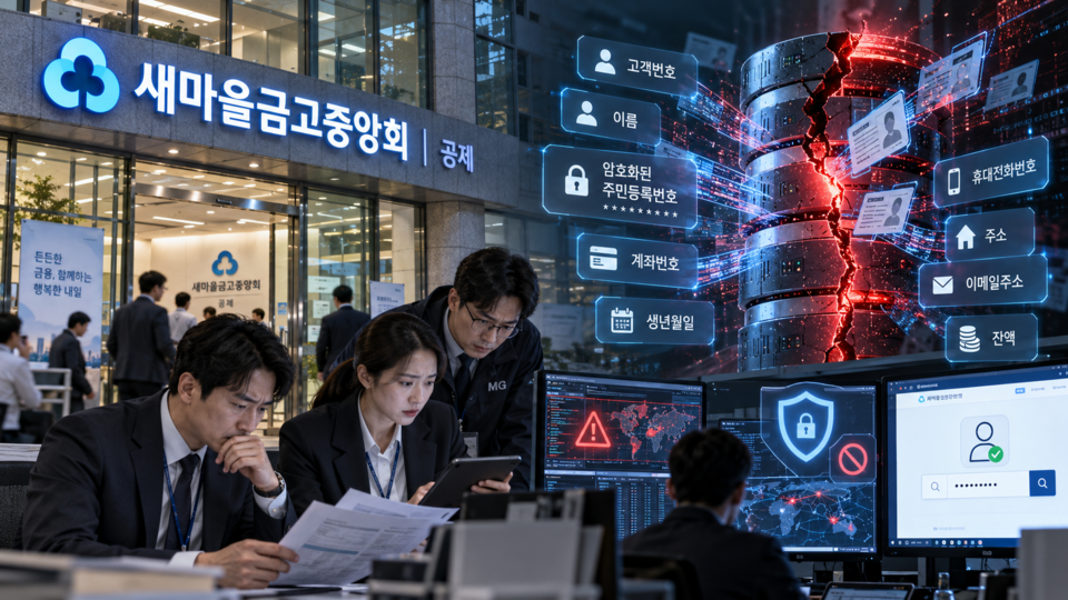 새마을금고 정보 유출