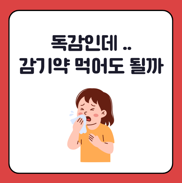 독감 일반감기약, 타이레놀 가능?