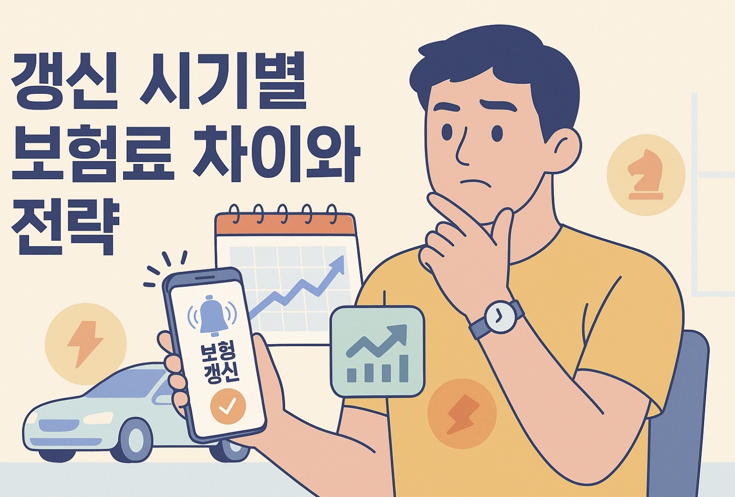 갱신 시기별 보험료 차이와 전략