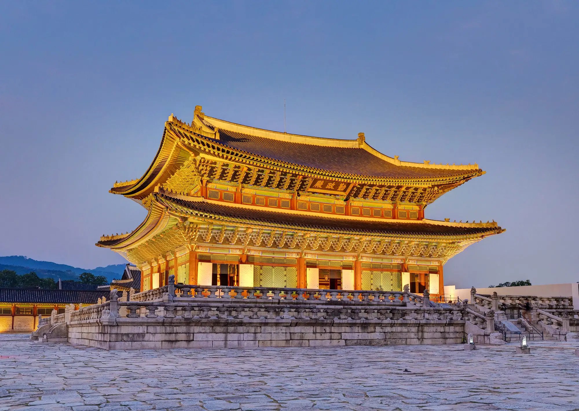 경복궁근정전-야경