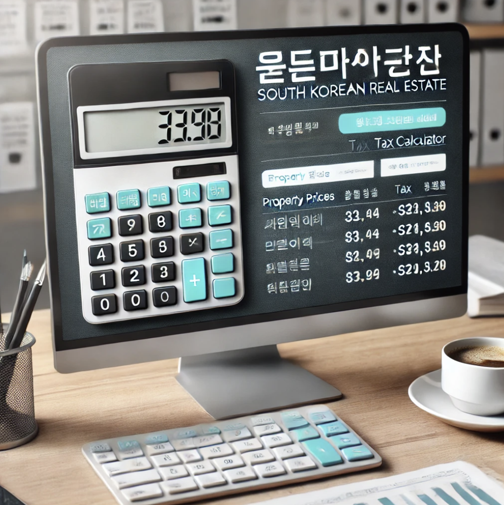 부동산 가격 조회 사이트를 보여주는 화면 이미지 