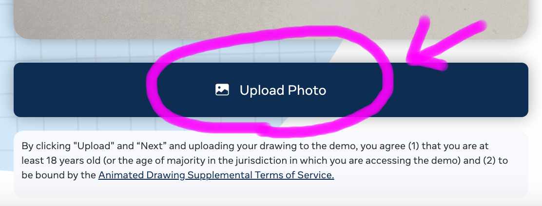 Upload Photo를 클릭해서 원하는 사진을 선택해 줍니다.