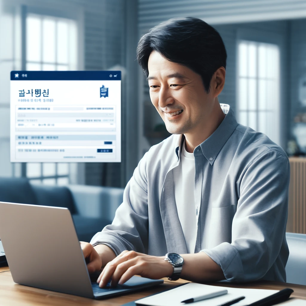 소득금액증명원 인터넷발급 방법